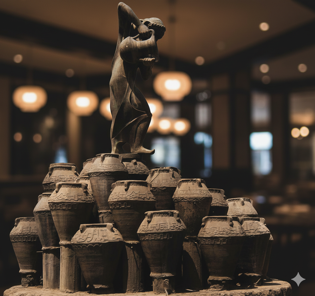 Kahramanat statue symbolizing Iraqi heritage